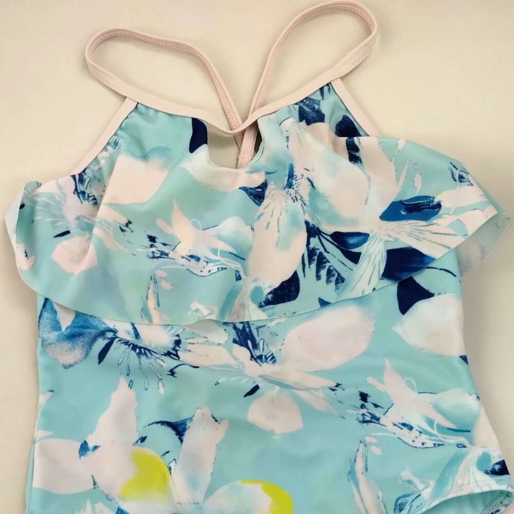 Little Girl Blue Swimming Suit